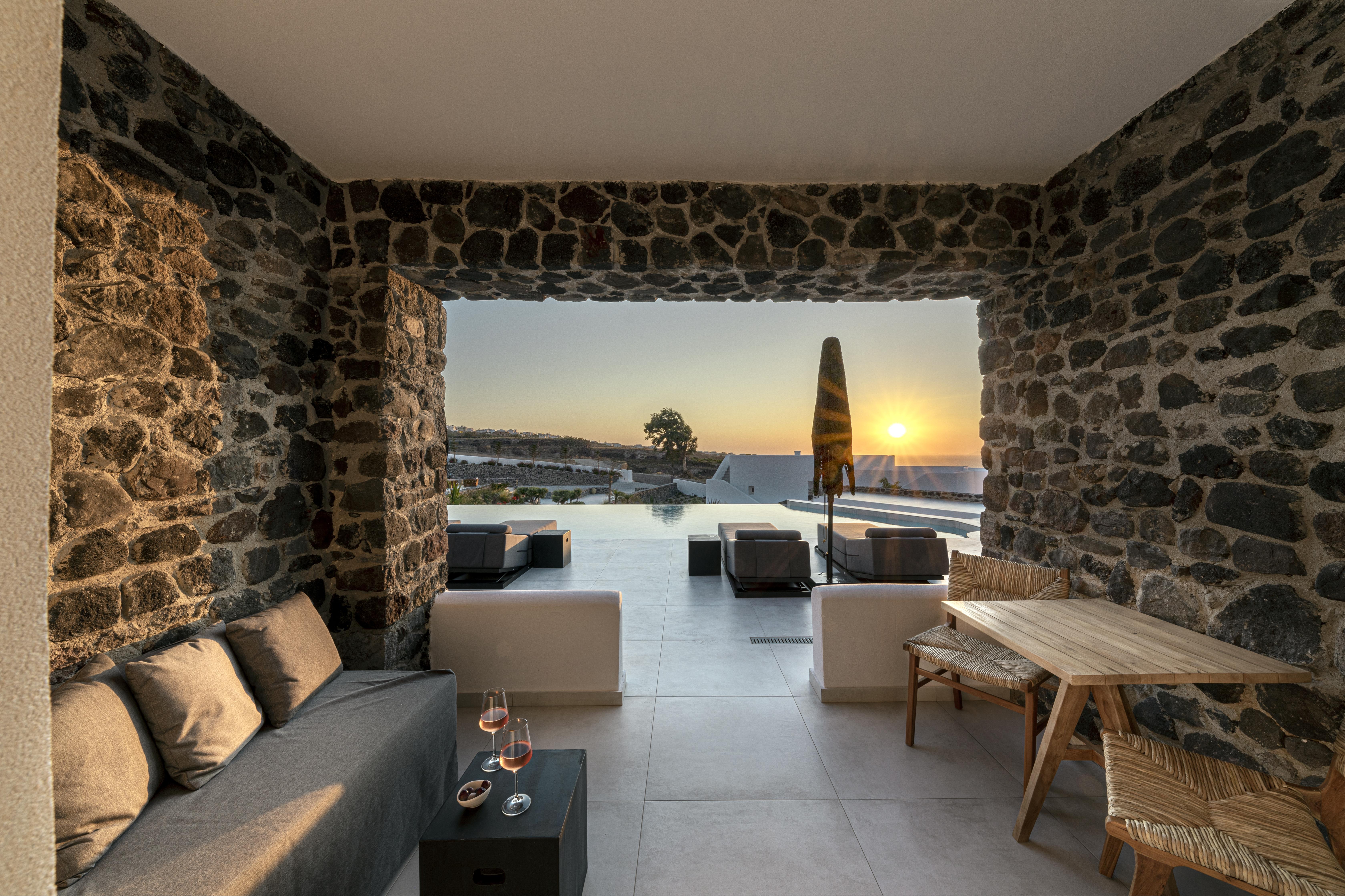 Secret View Hotel Oia  Esterno foto
